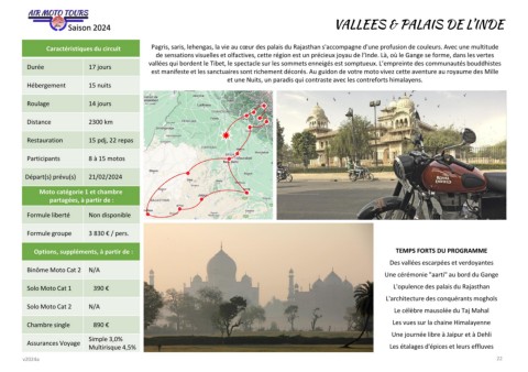 Page 22 - Programme 2024 | Air Moto Tours